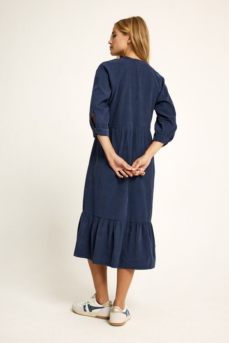 Falkirk Navy Cord Dress