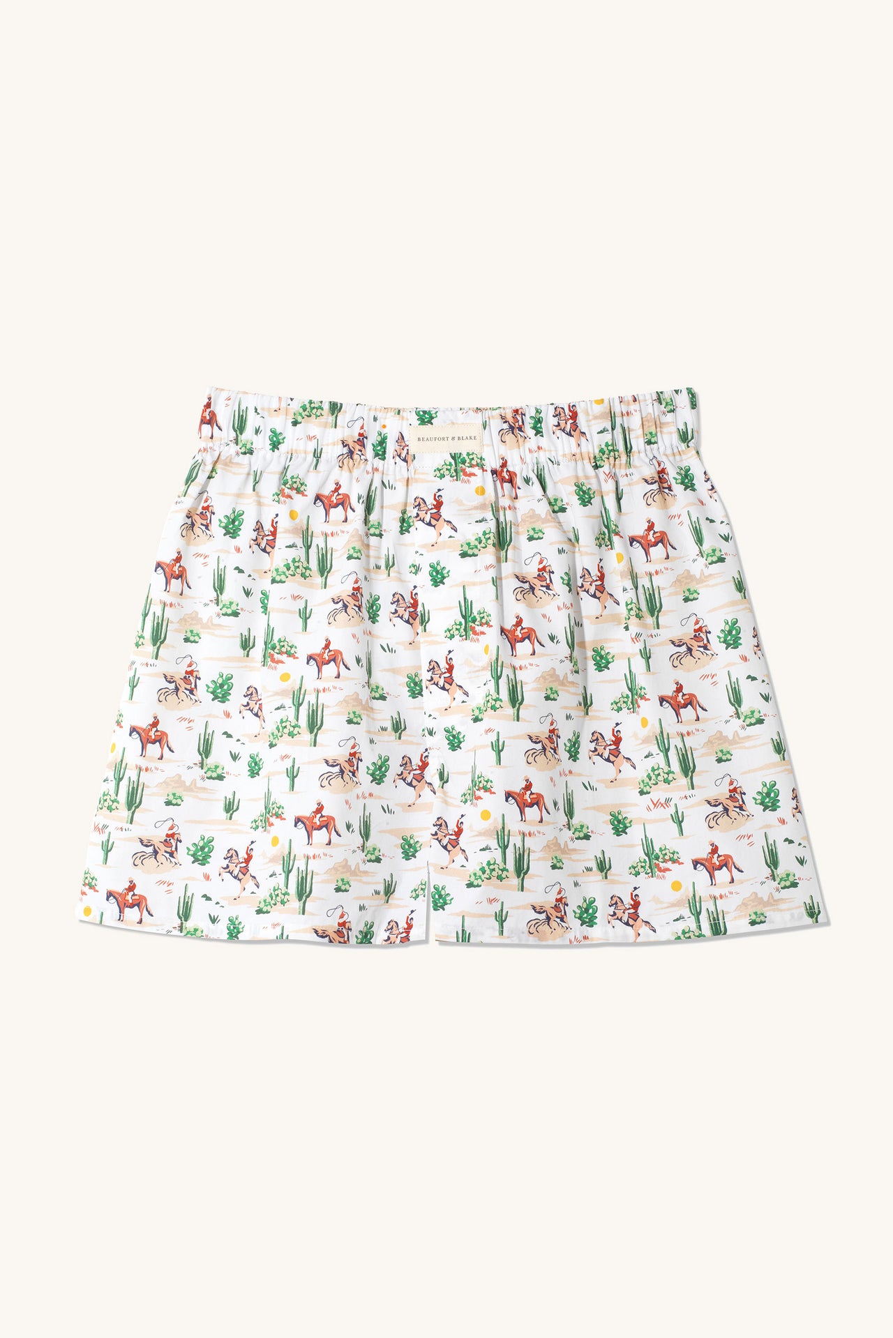 Wild West White Boxer Shorts