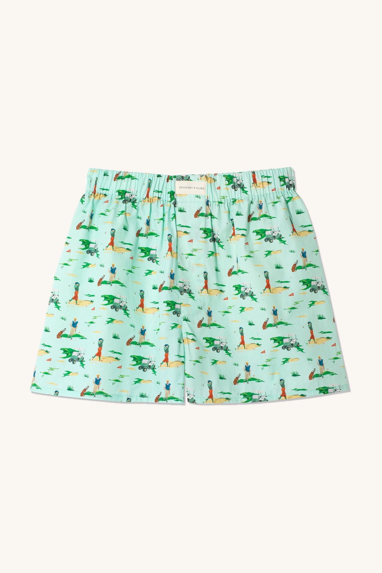 Championship Golf Mint Boxer Shorts