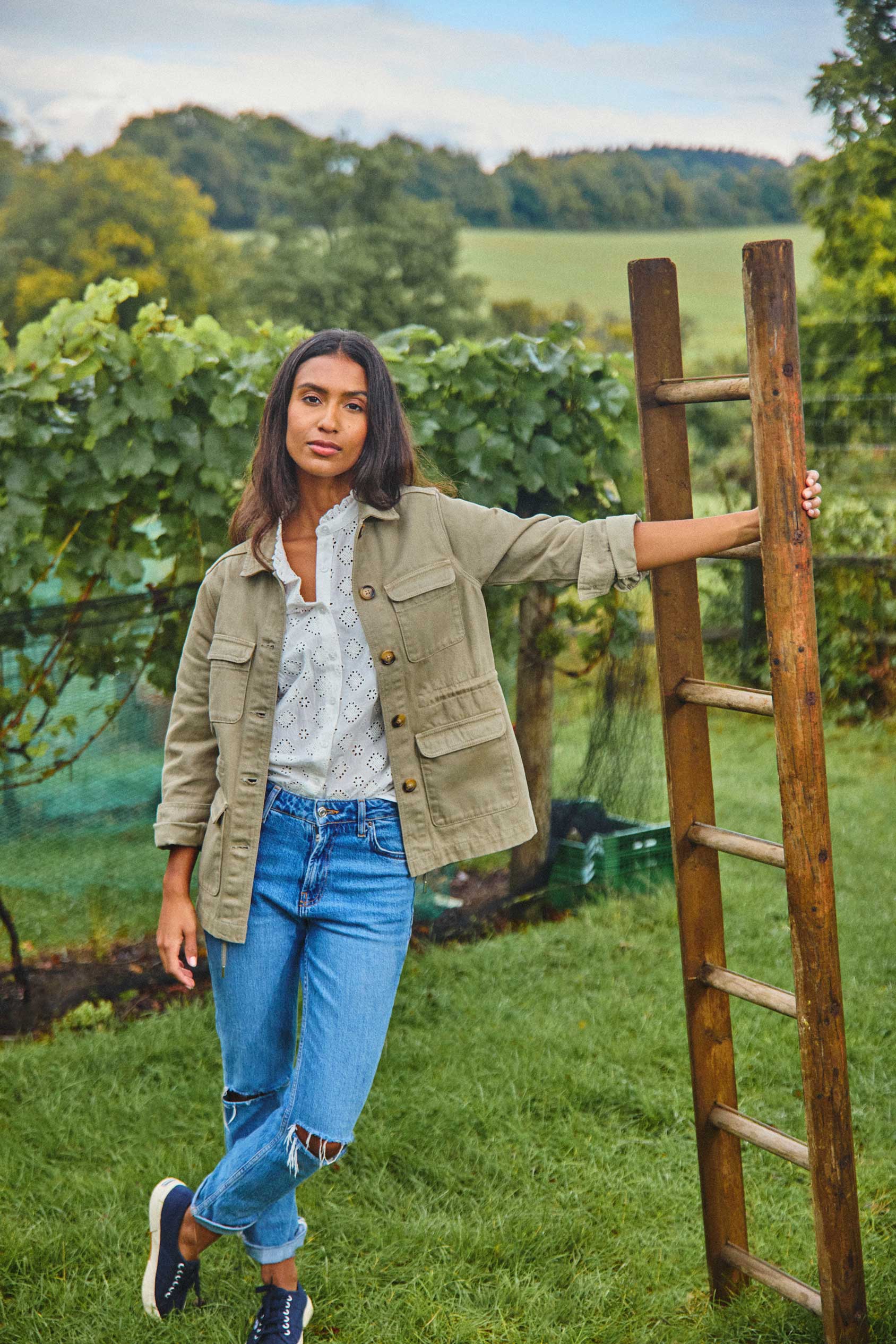 Haslemere Khaki Utility Jacket