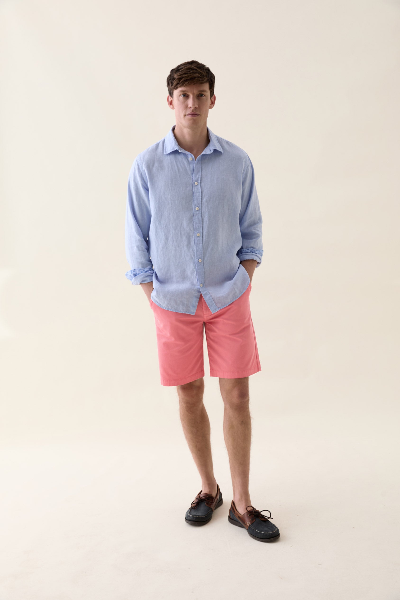 Brading Coral Chino Shorts