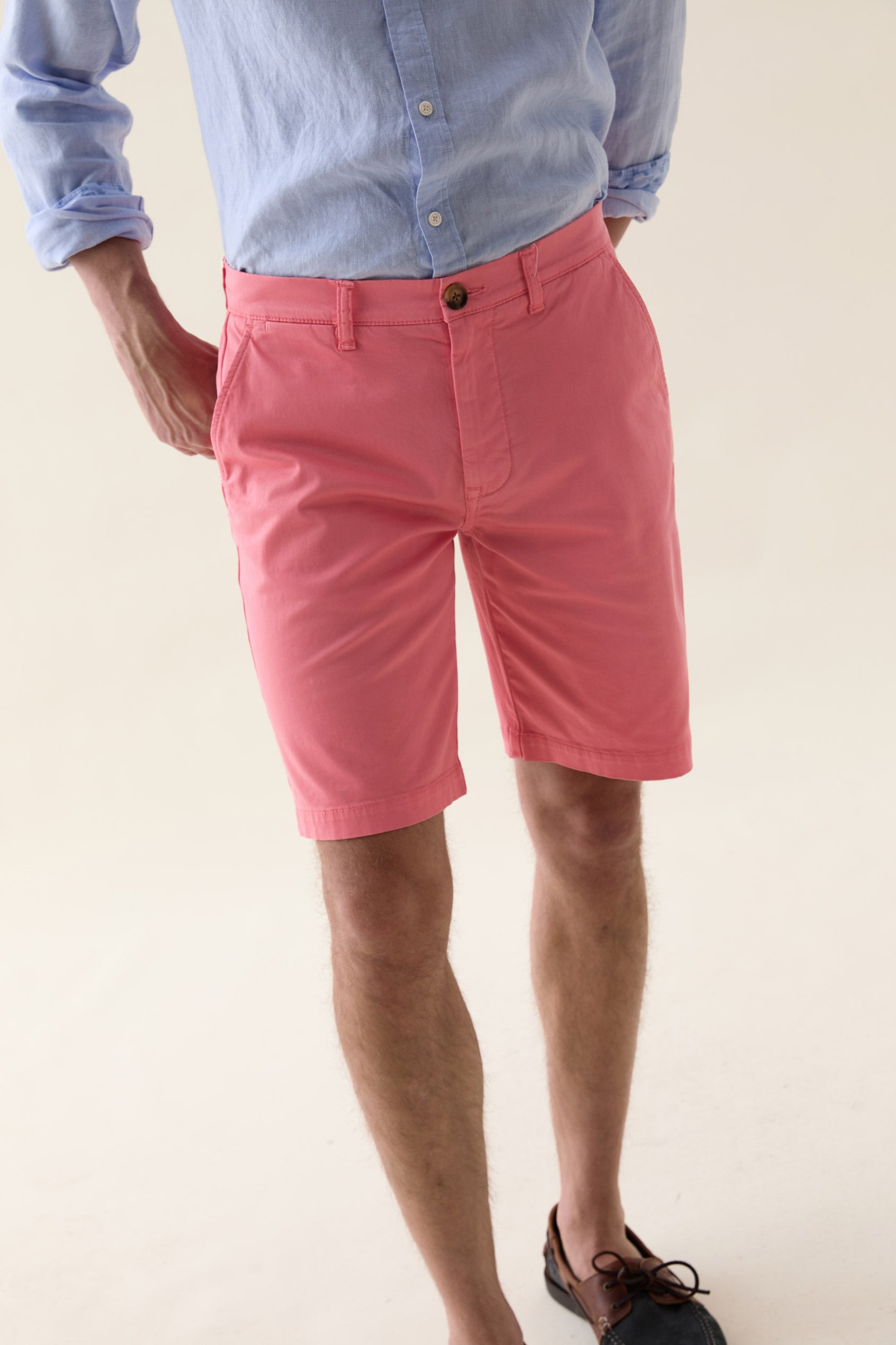Brading Coral Chino Shorts