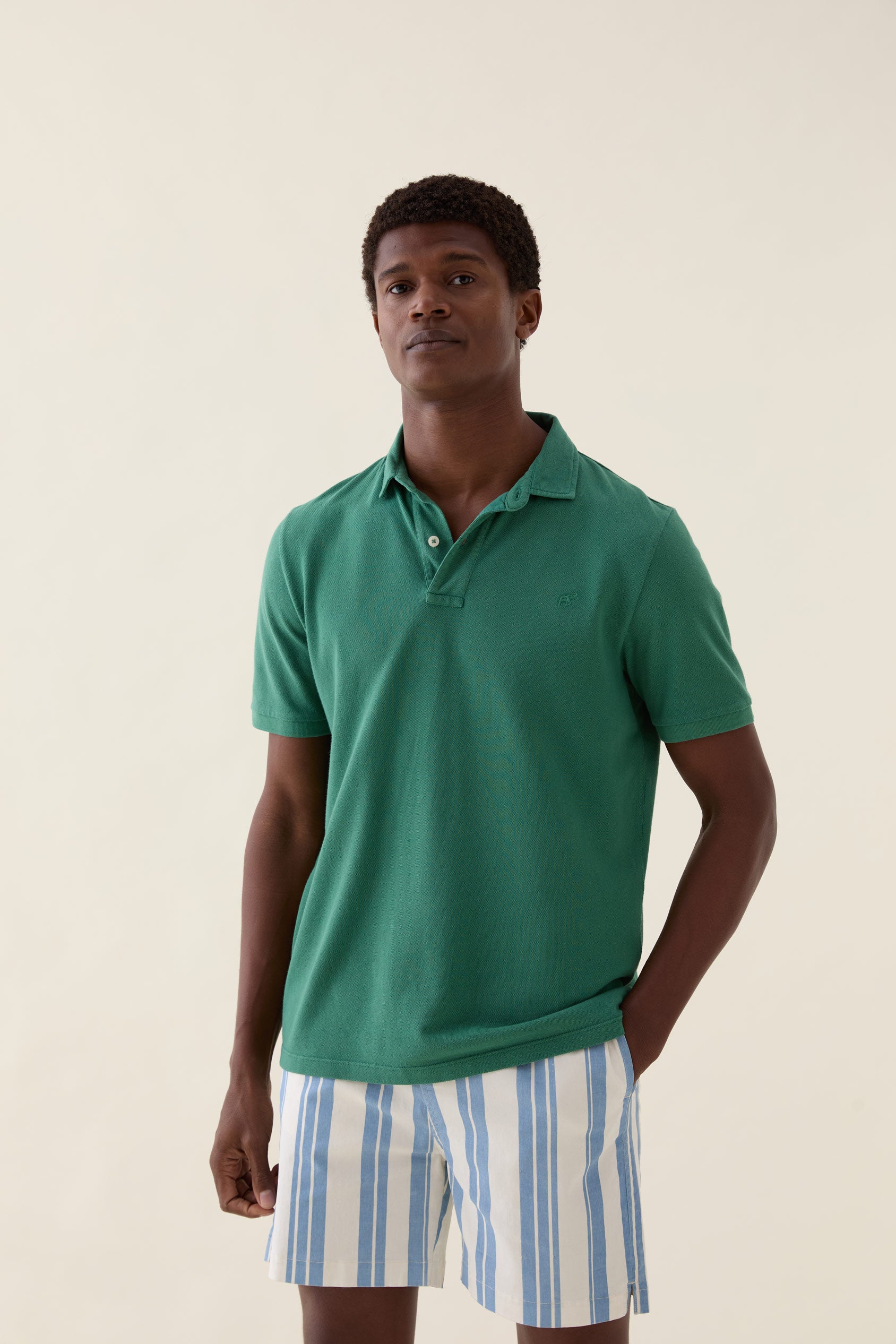 Morley Bottle Green Polo