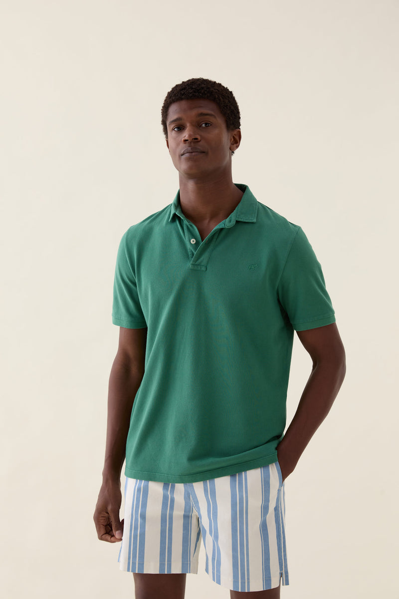 Morley Bottle Green Polo