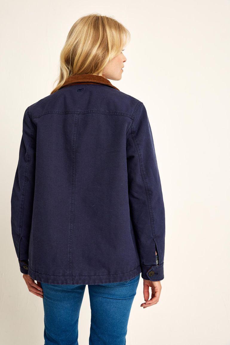 Thurso Navy Barn Coat