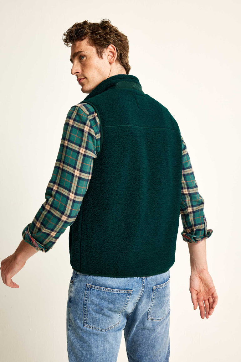 Kirkwall Pine Sherpa Gilet