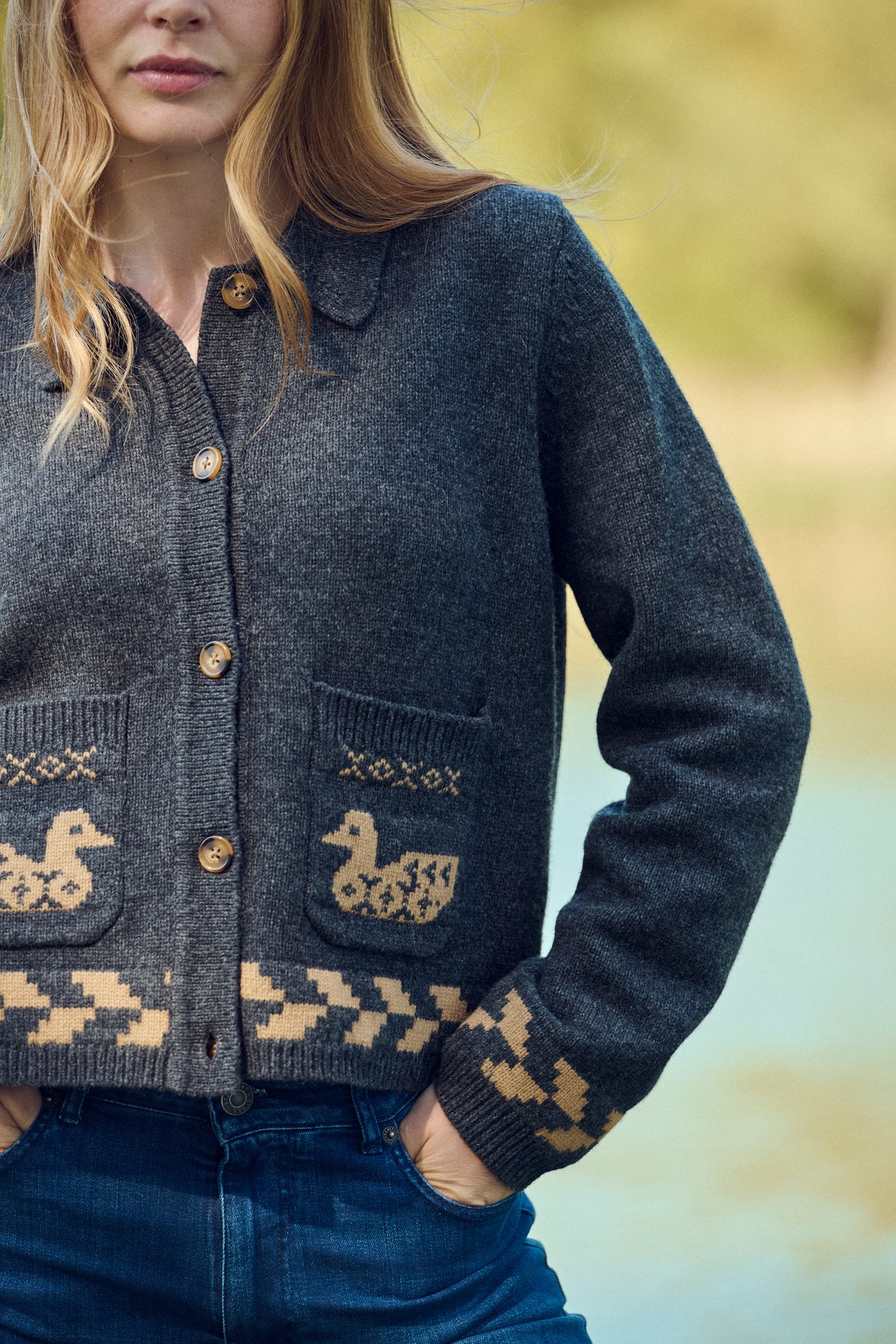 Fynes Duck Cardigan