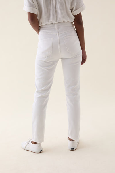 Sway Ecru White Mom Women's Jeans Beaufort Blake