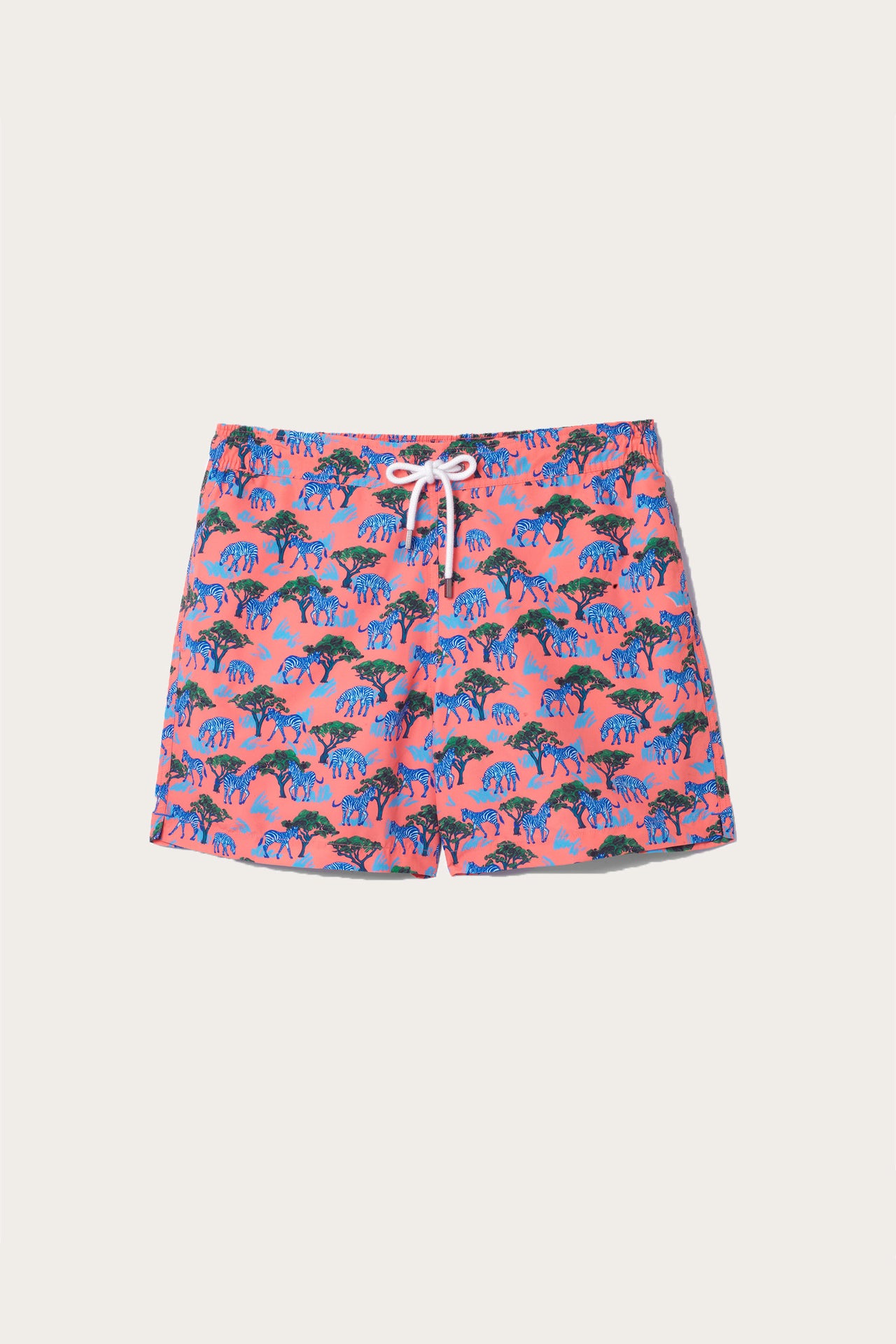 Mountain Zebra Coral Swim Shorts