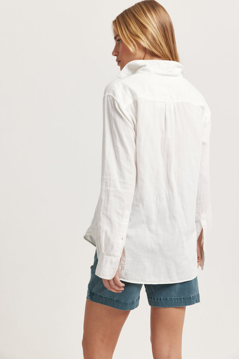 Shaldon White Lightweight Shirt