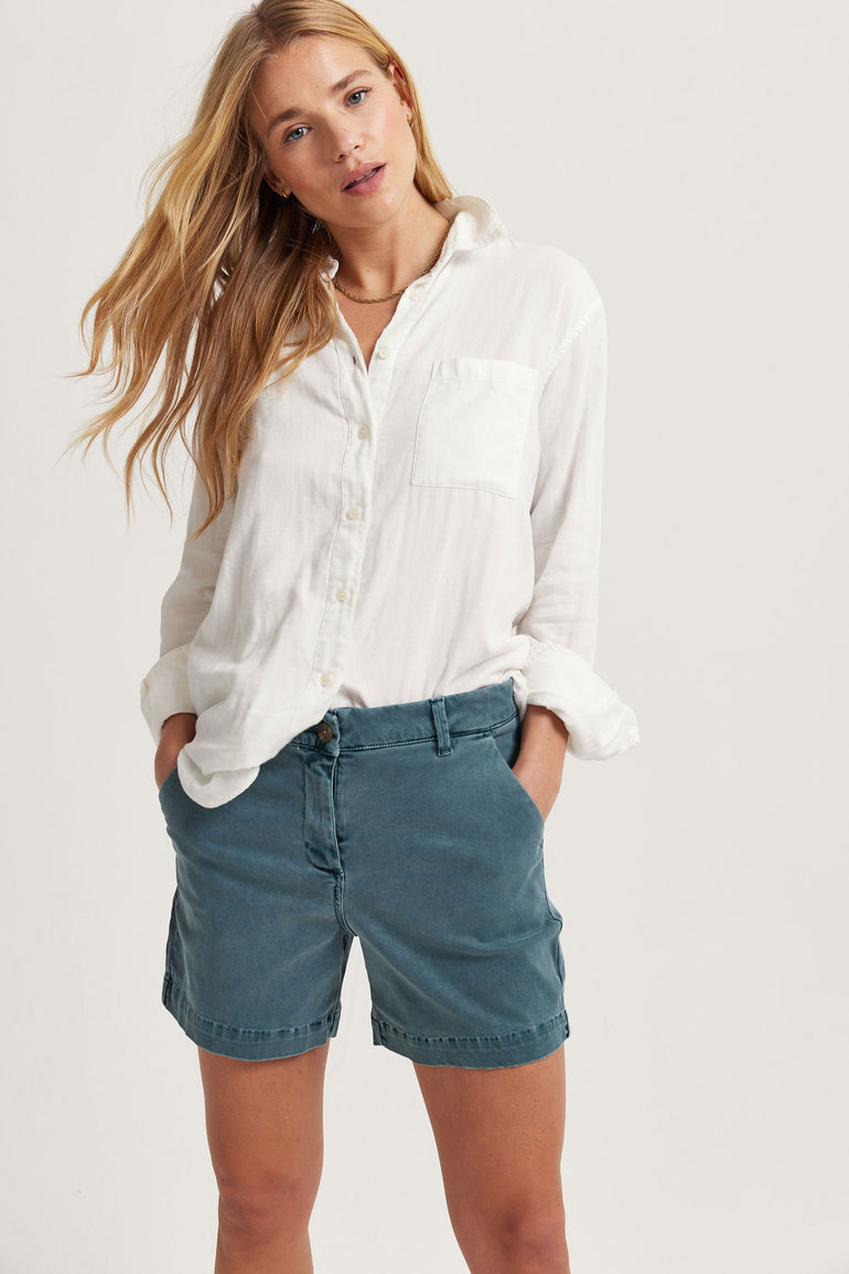 Shaldon White Lightweight Shirt