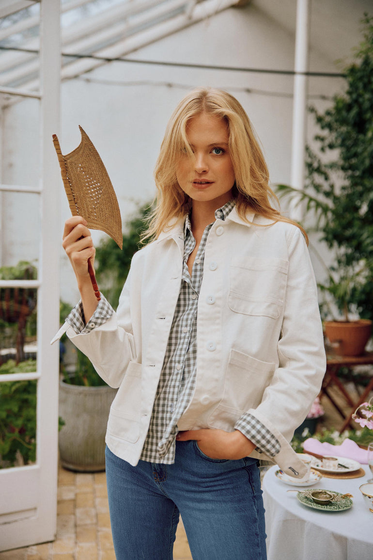 Bighton Ecru Canvas Jacket