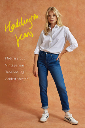Haddington Vintage Wash Mom Jeans