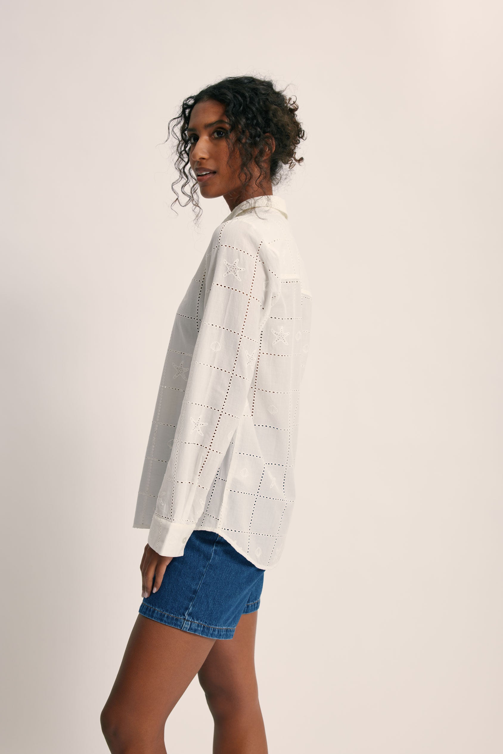 Abbott Broderie Shirt