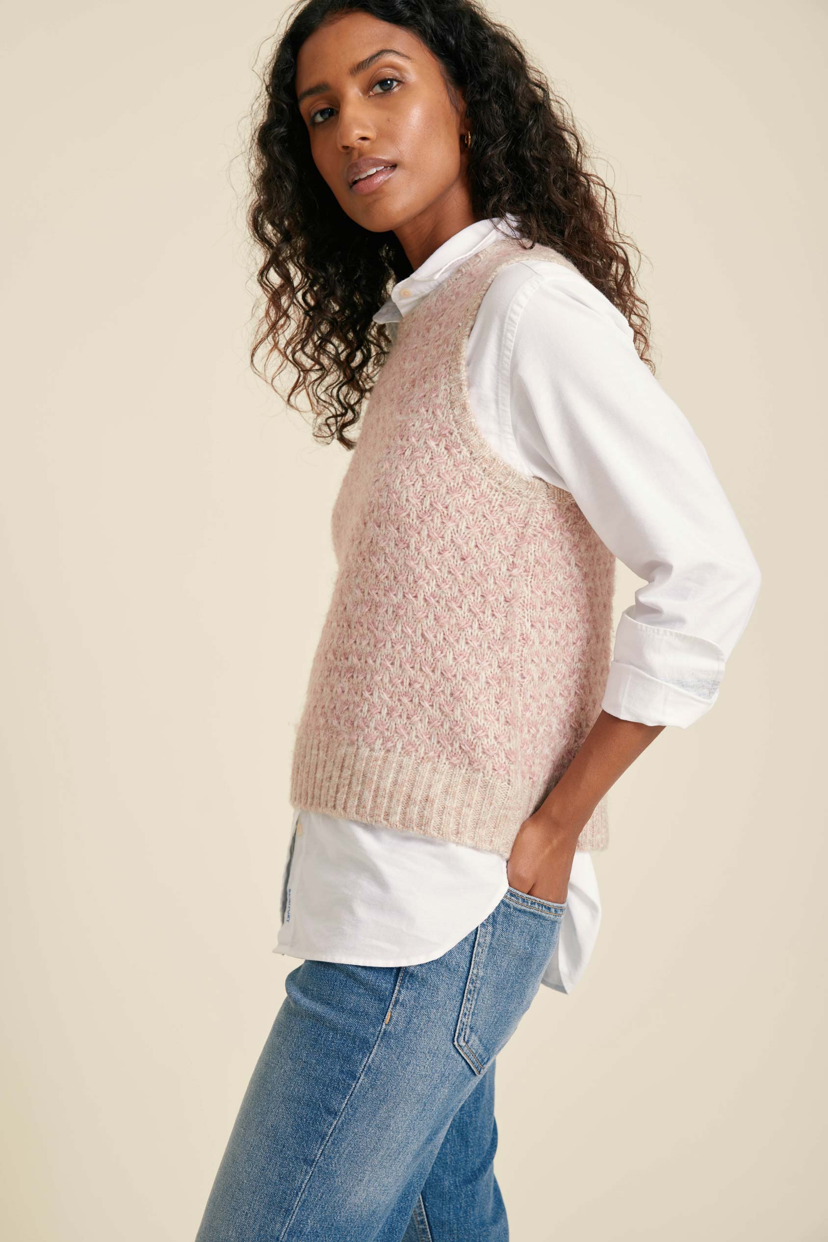 Althea Textured Vest