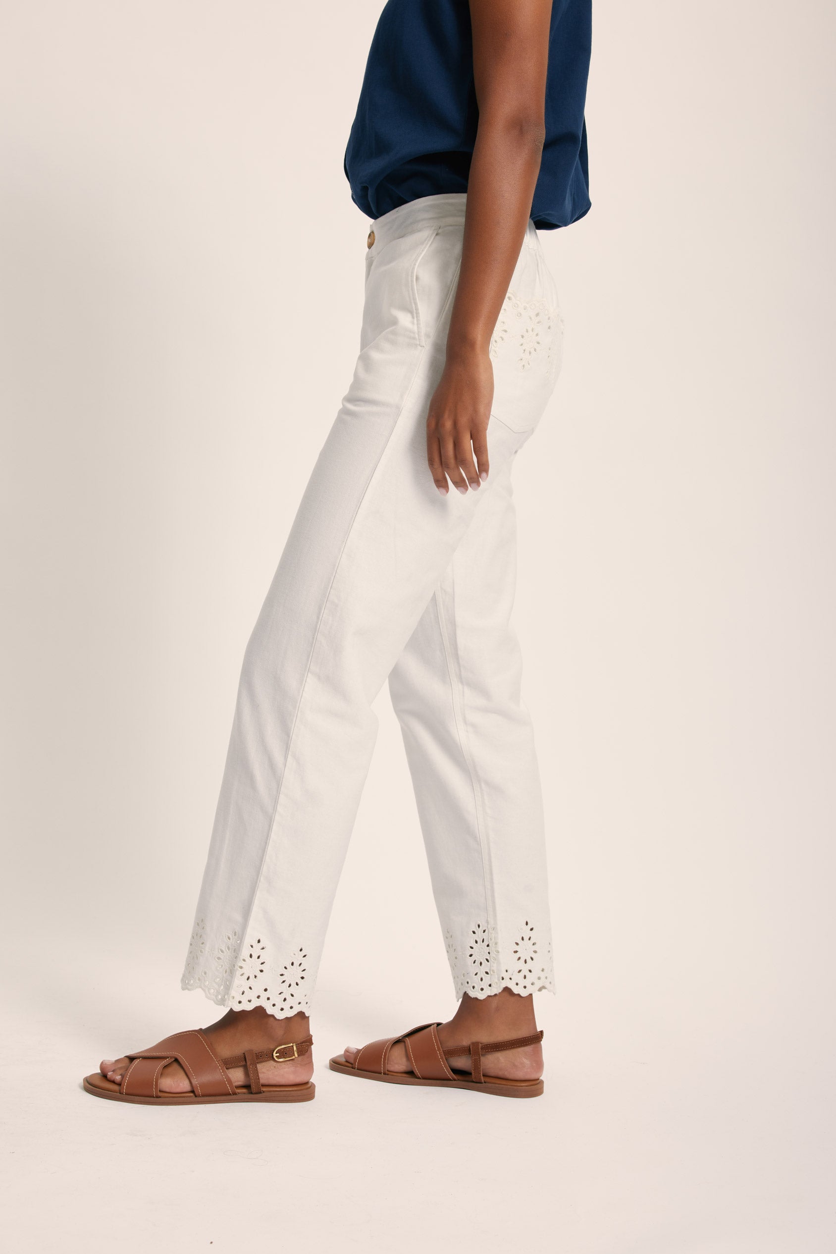 Amery Broderie Trousers