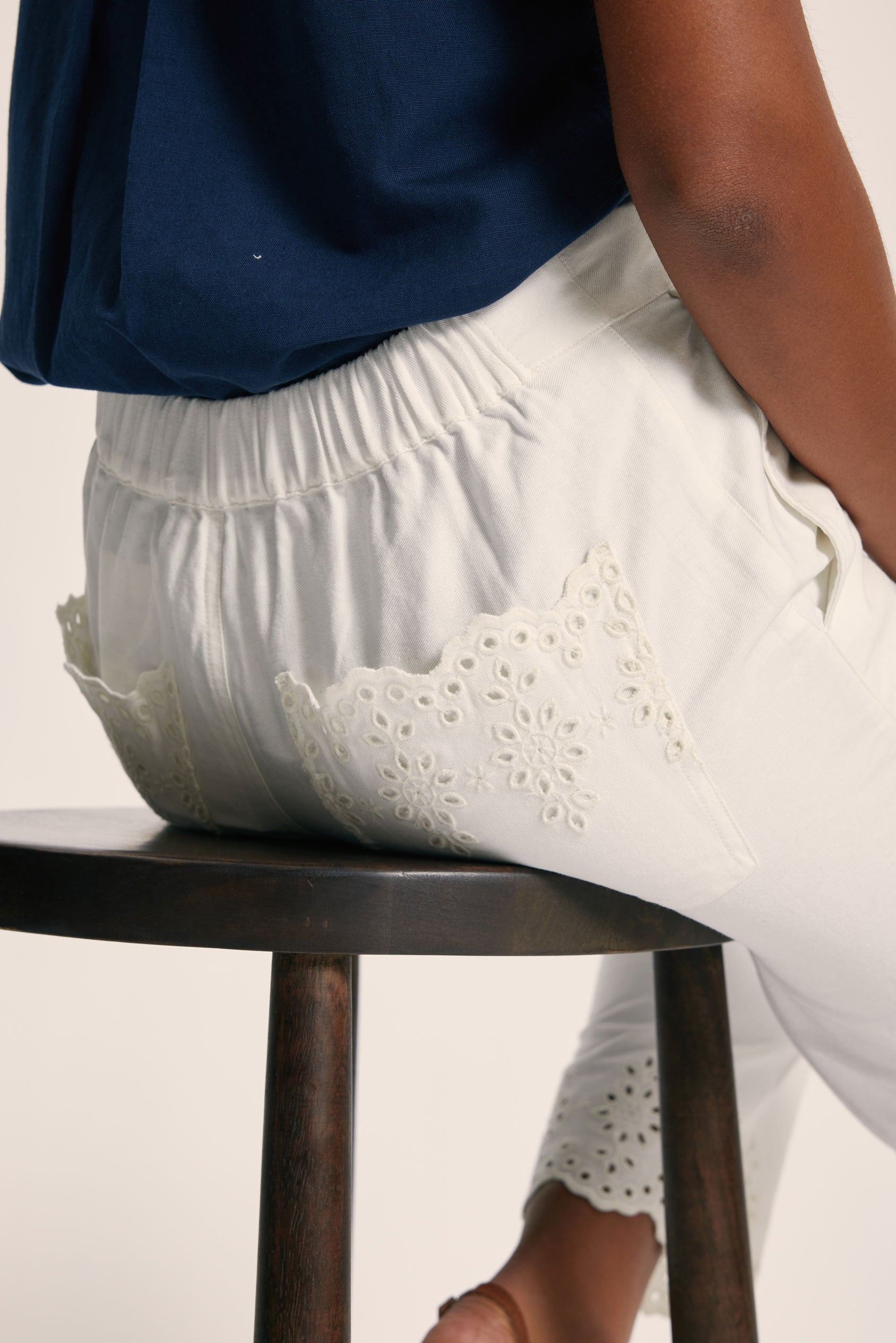 Amery Broderie Trousers