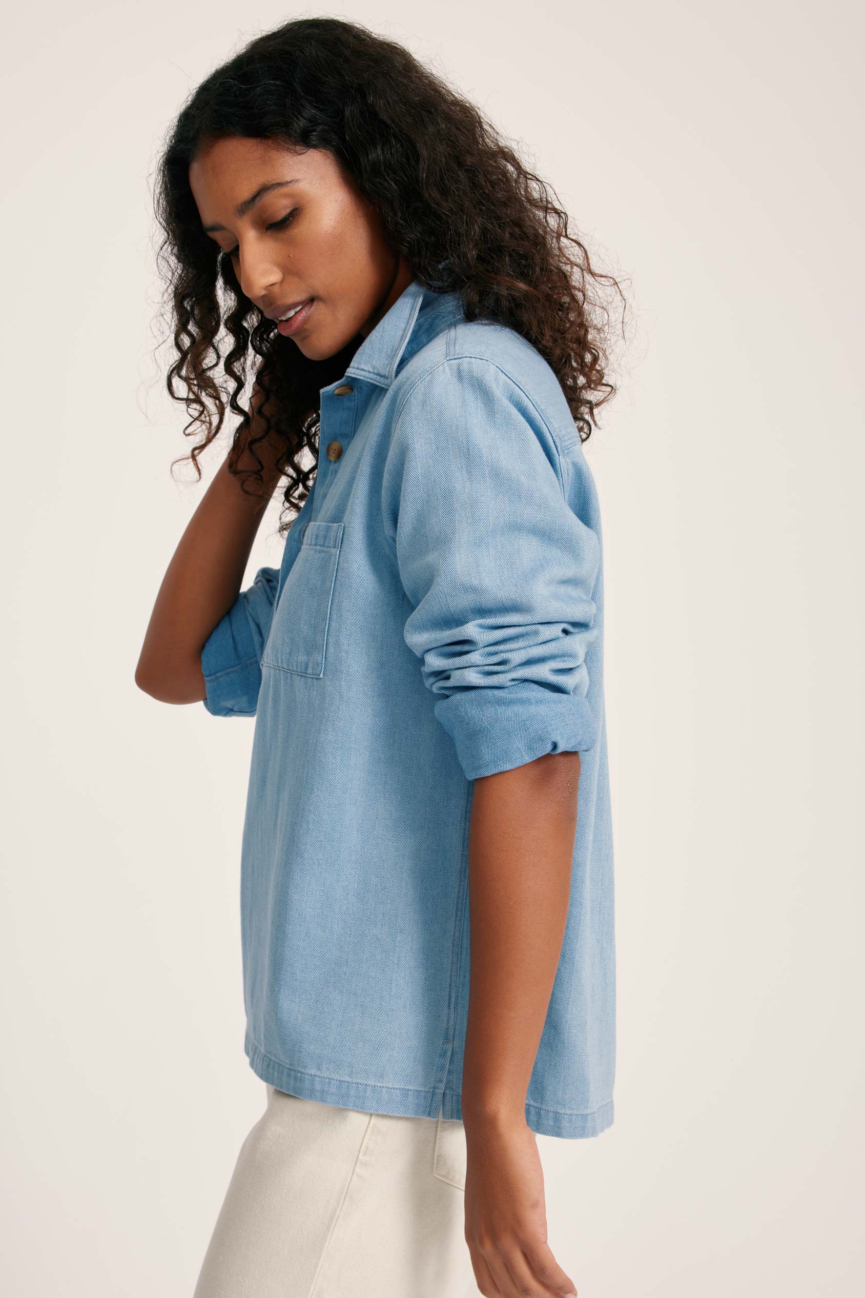 Avery Herringbone Deckshirt