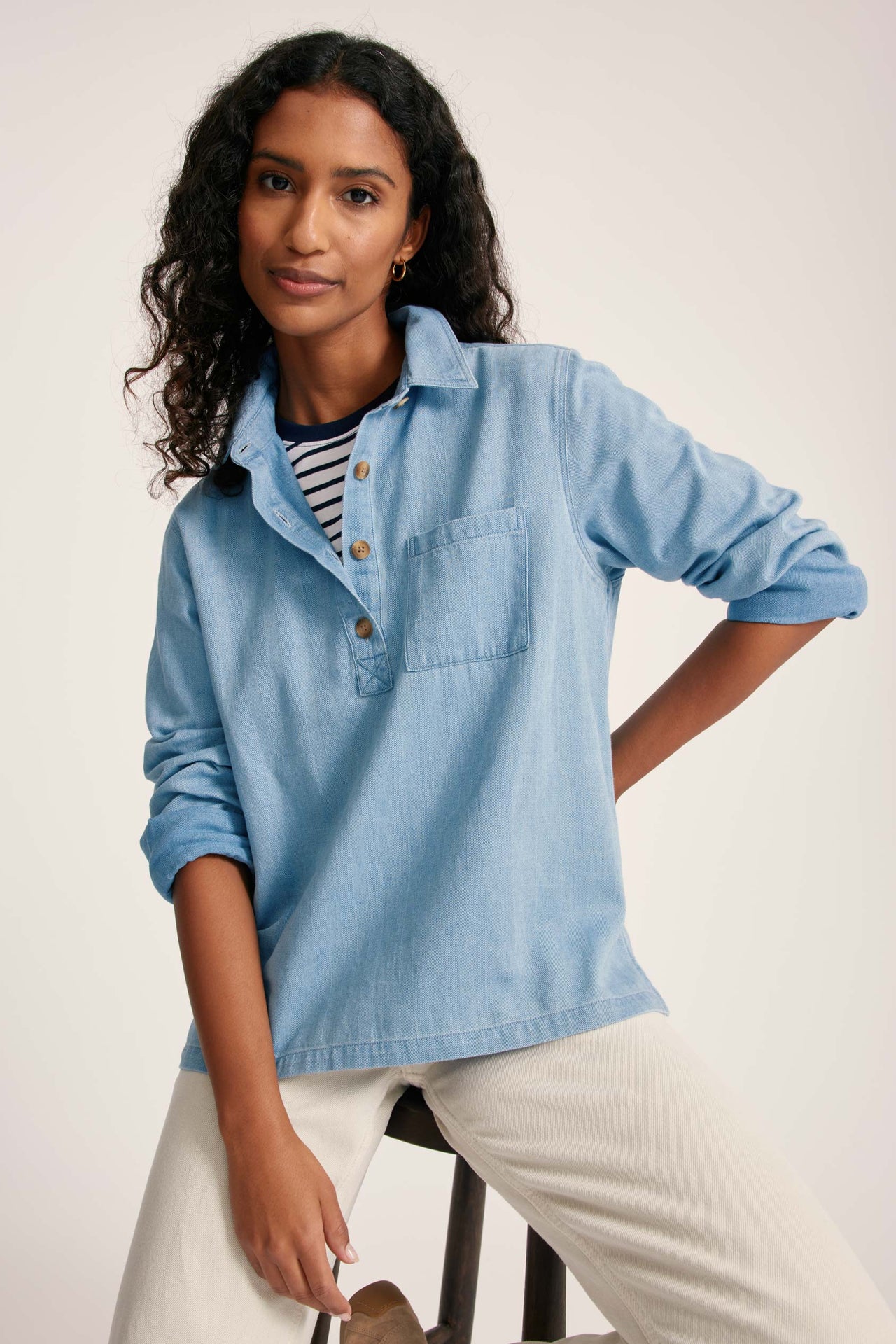 Avery Herringbone Deckshirt