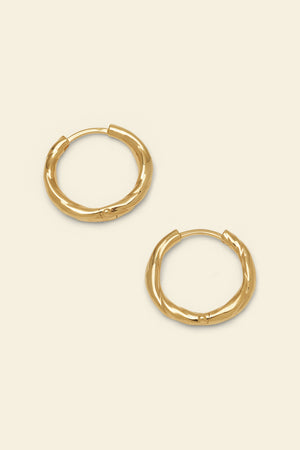 Beaufort x Auree Twist Hoop Earrings
