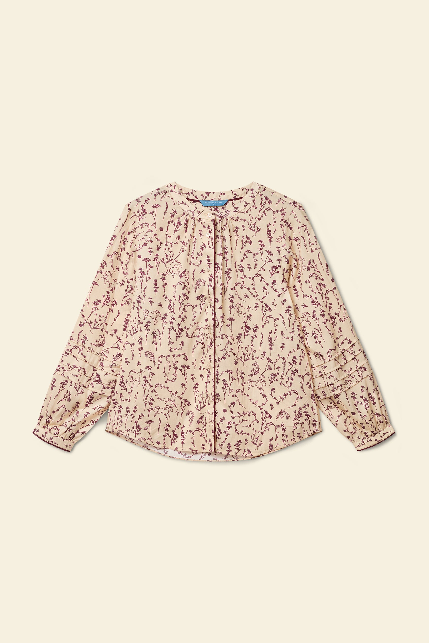 Iverna Printed Blouse
