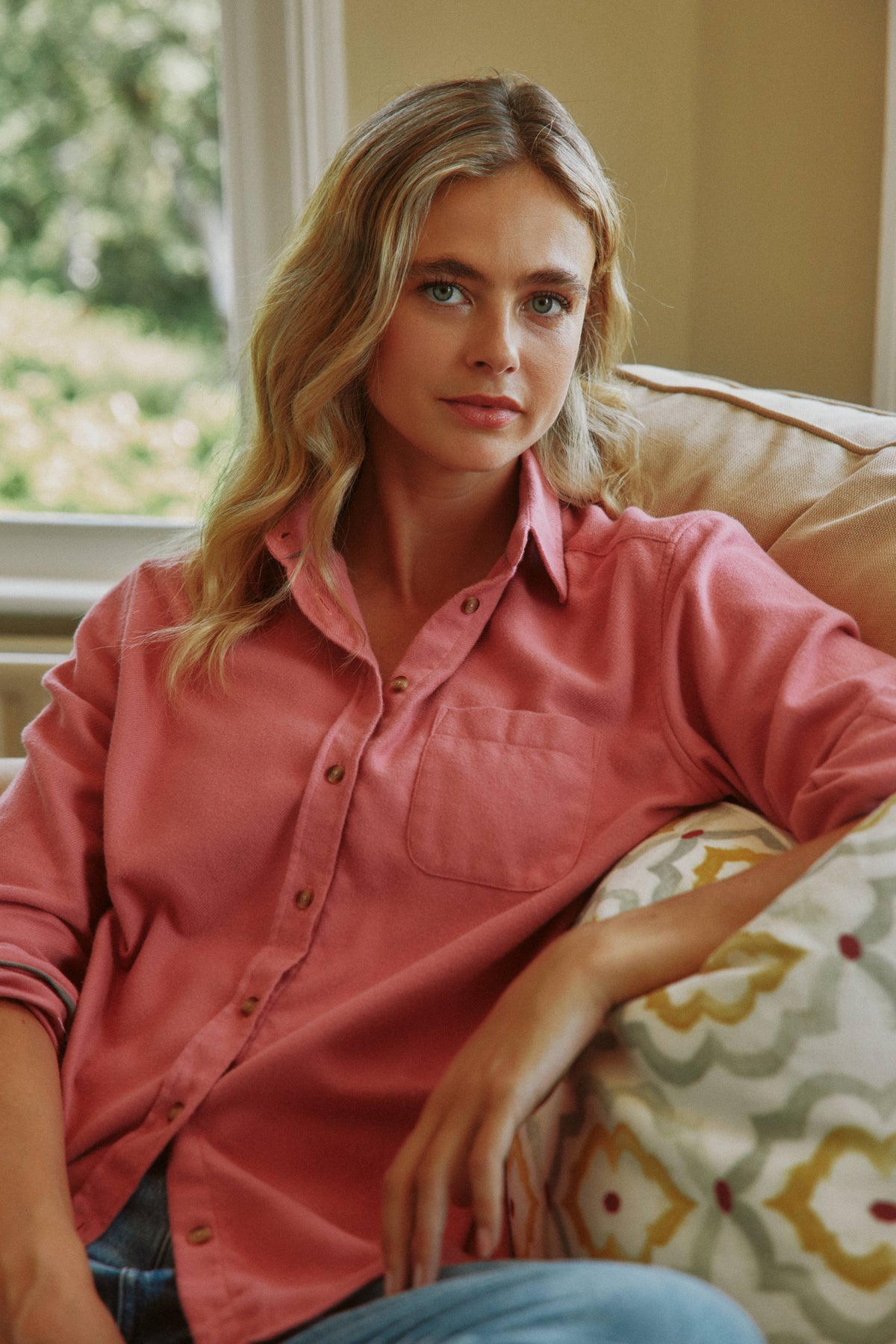 Bronte Rose Flannel Shirt