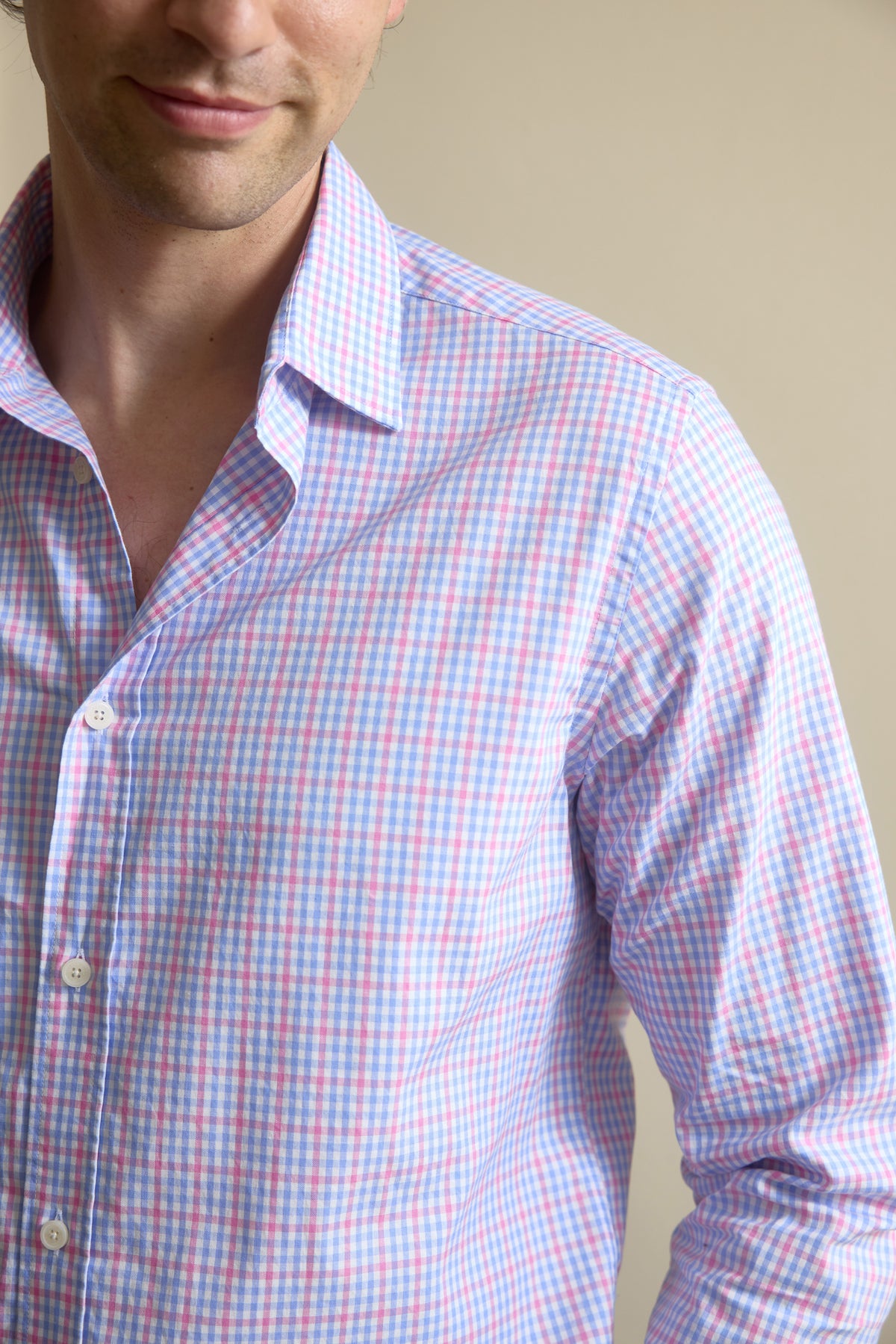 Fleming Pink Check Shirt