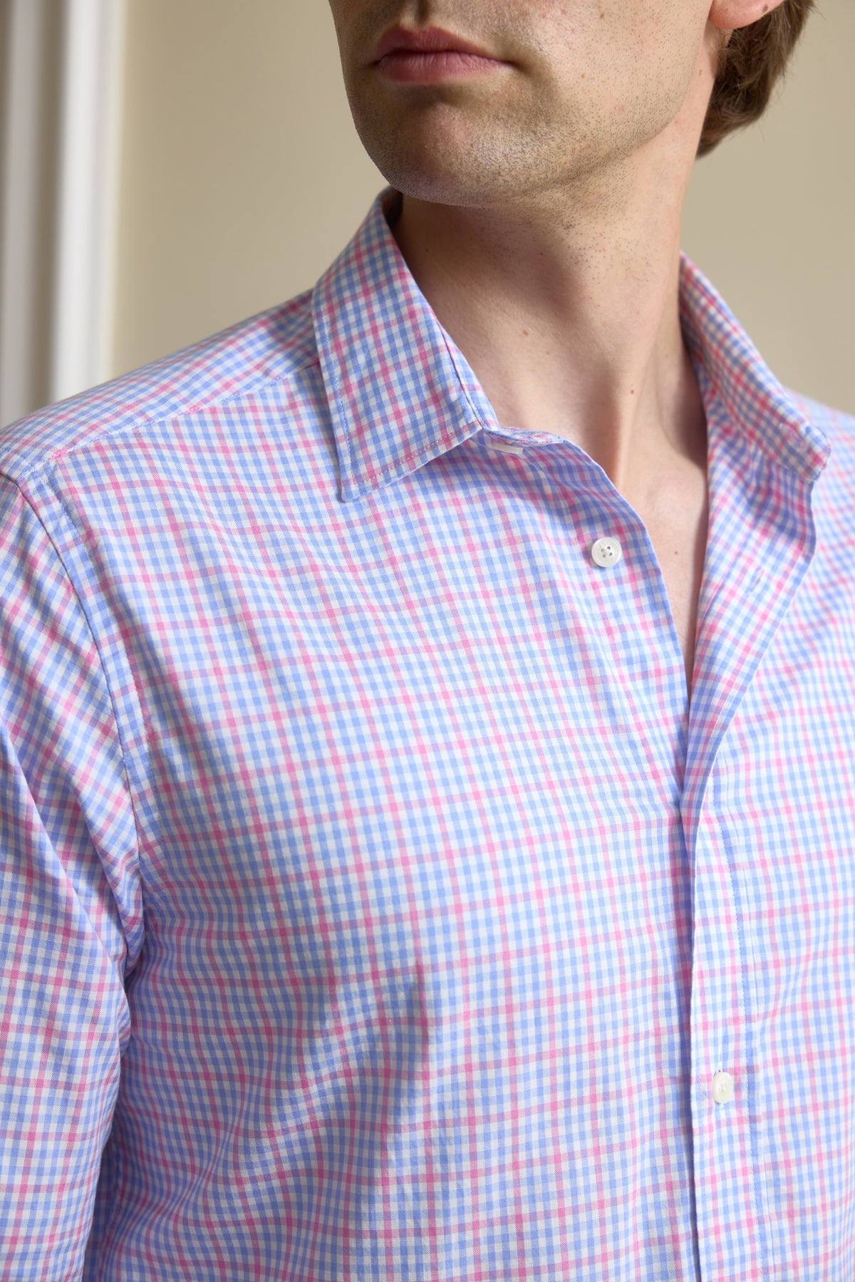 Fleming Pink Check Shirt