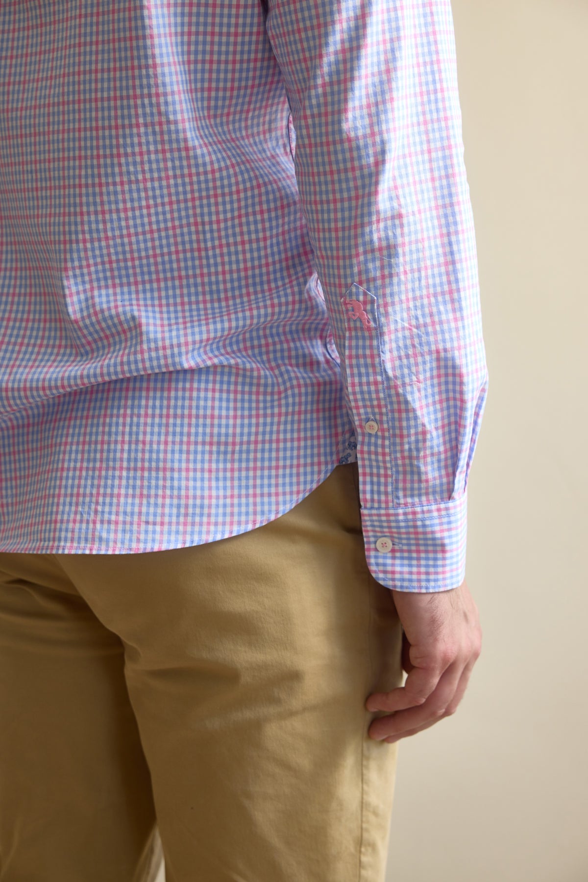 Fleming Pink Check Shirt