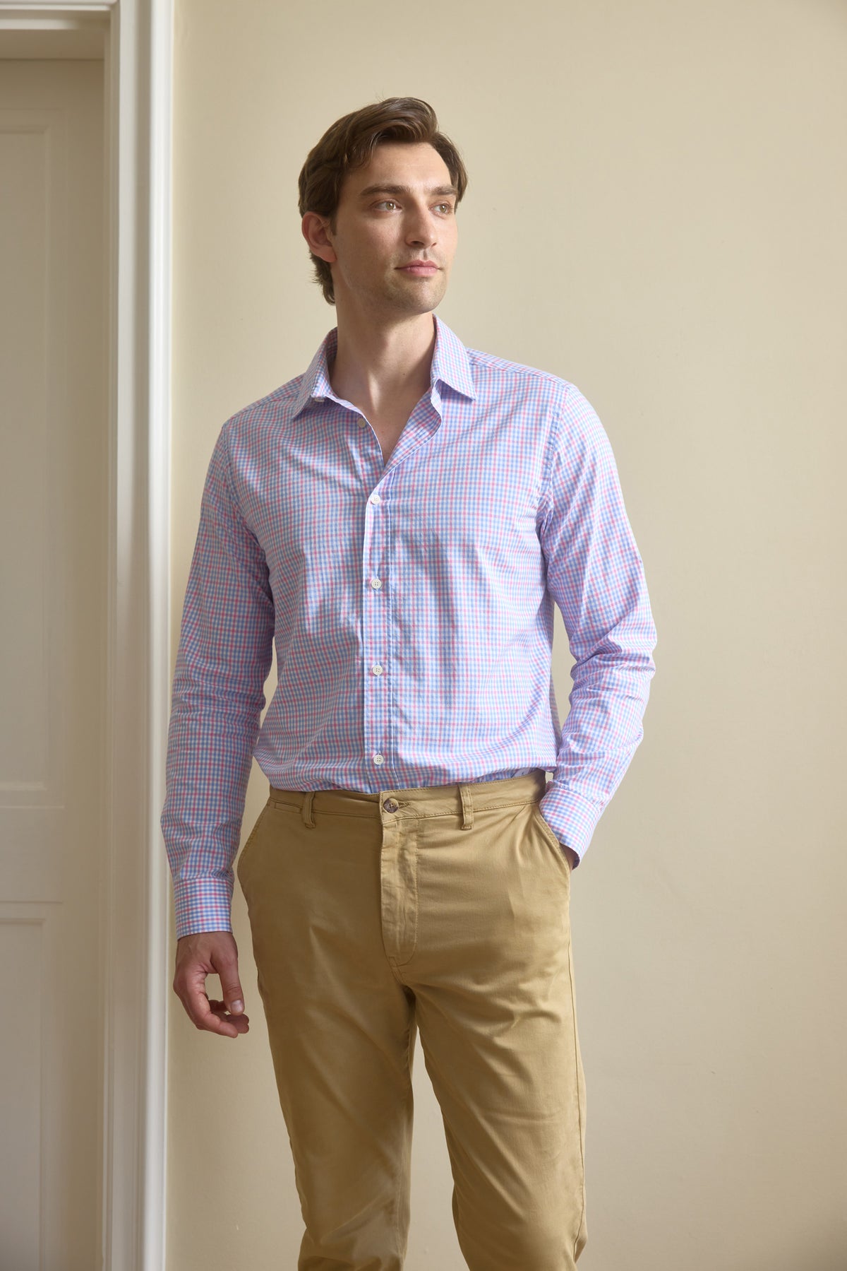 Fleming Pink Check Shirt