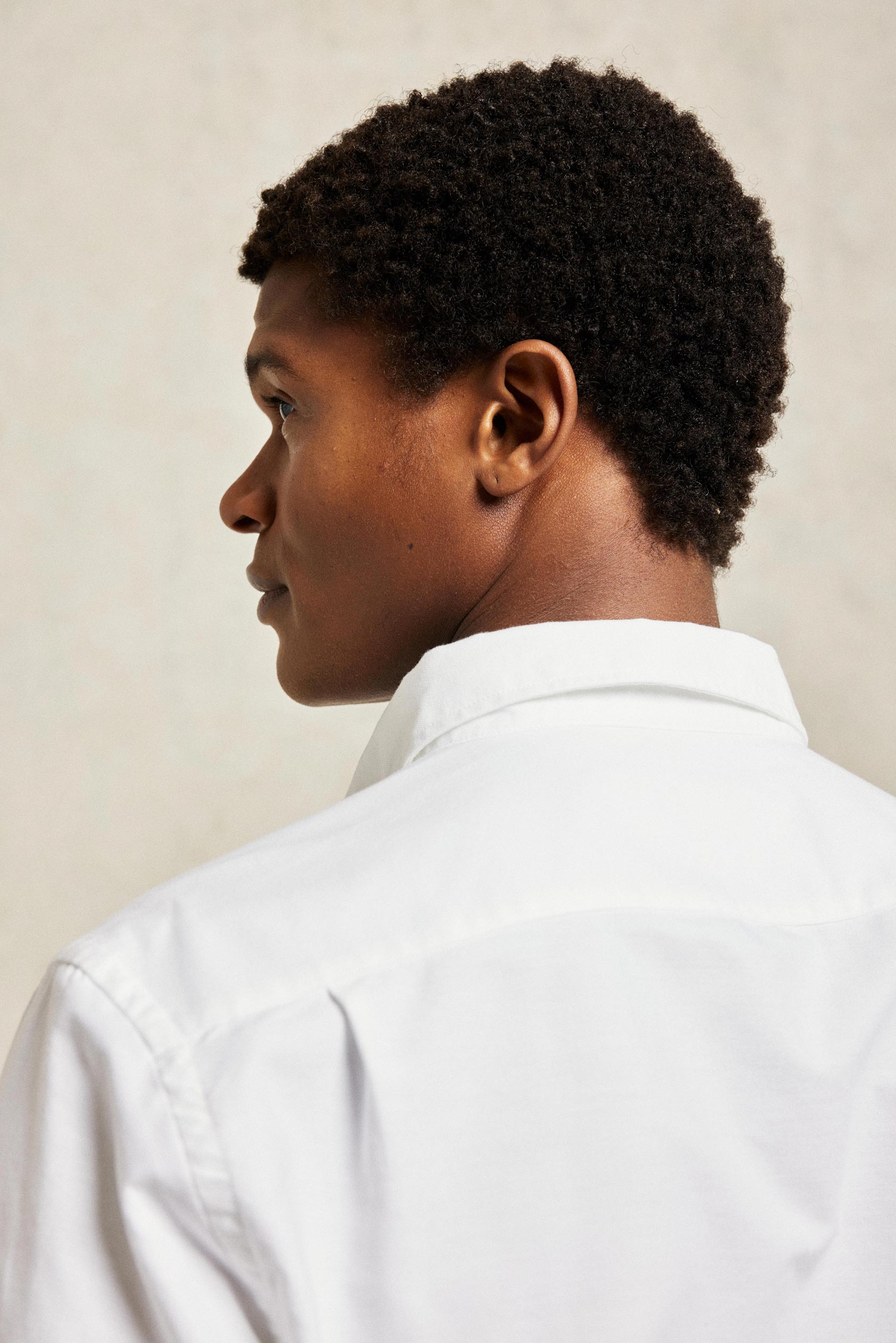 Blake Vintage White Oxford Shirt