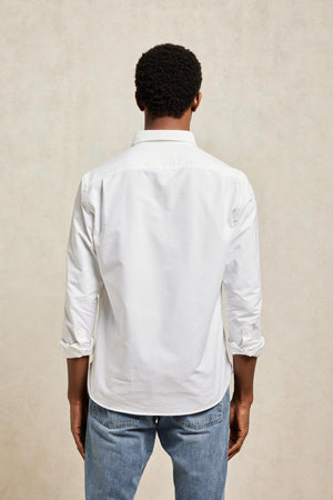 Blake Vintage White Oxford Shirt