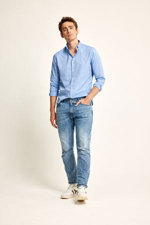 Blake Vintage Blue Oxford Shirt