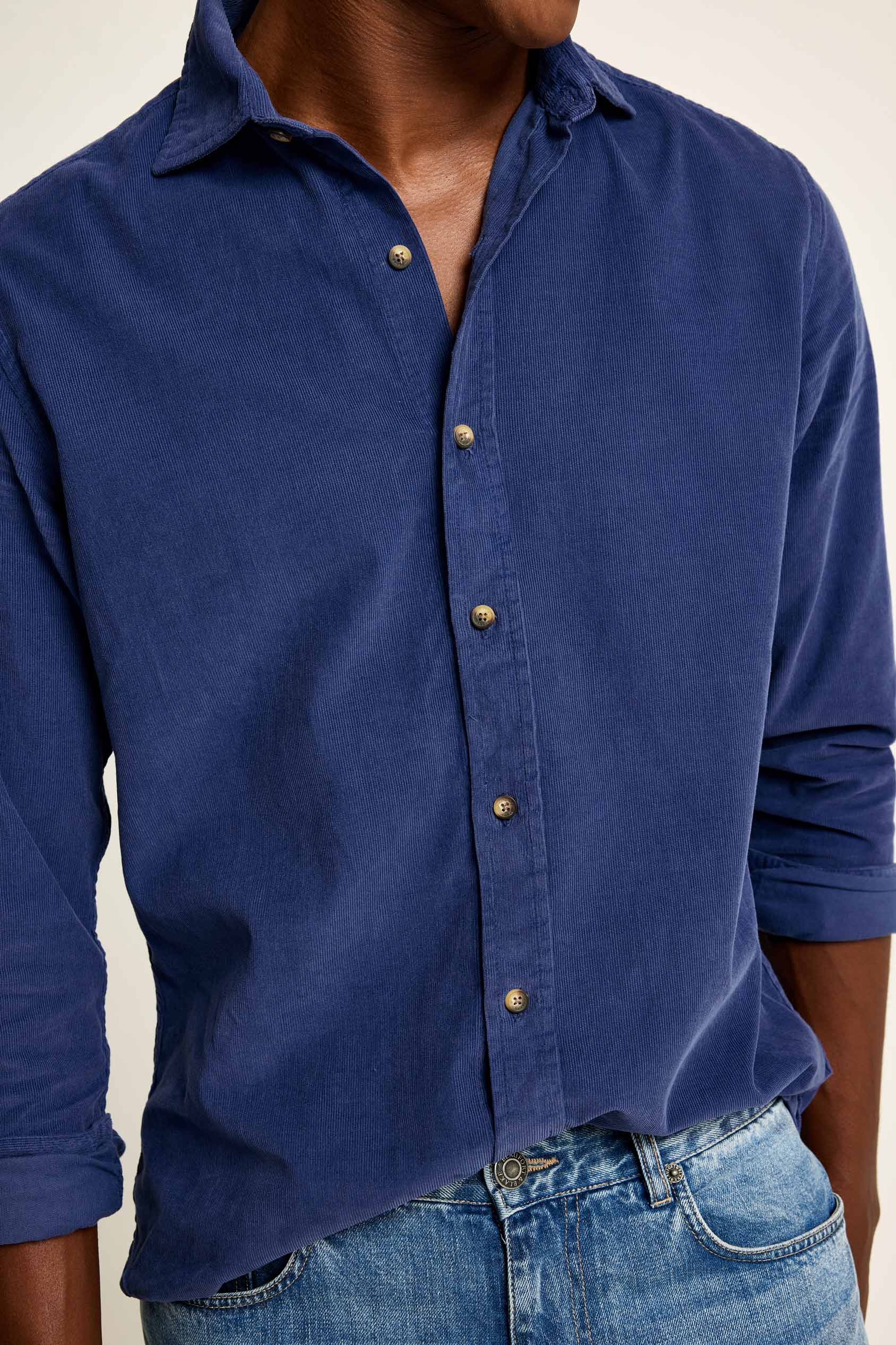 Wyck Cornflower Cord Shirt
