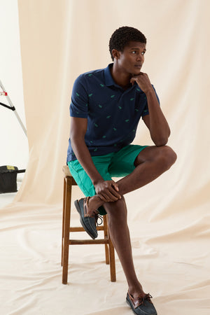 Burwash Embroidered Elephant Polo