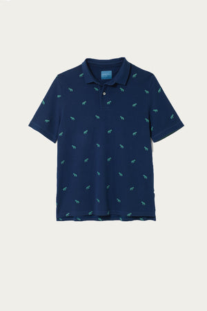 Burwash Embroidered Elephant Polo