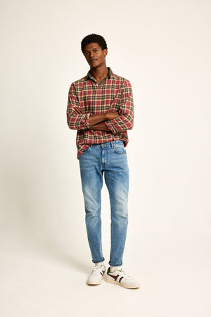 Calderback Multi Check Deck Shirt