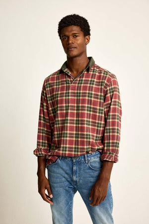 Calderback Multi Check Deck Shirt