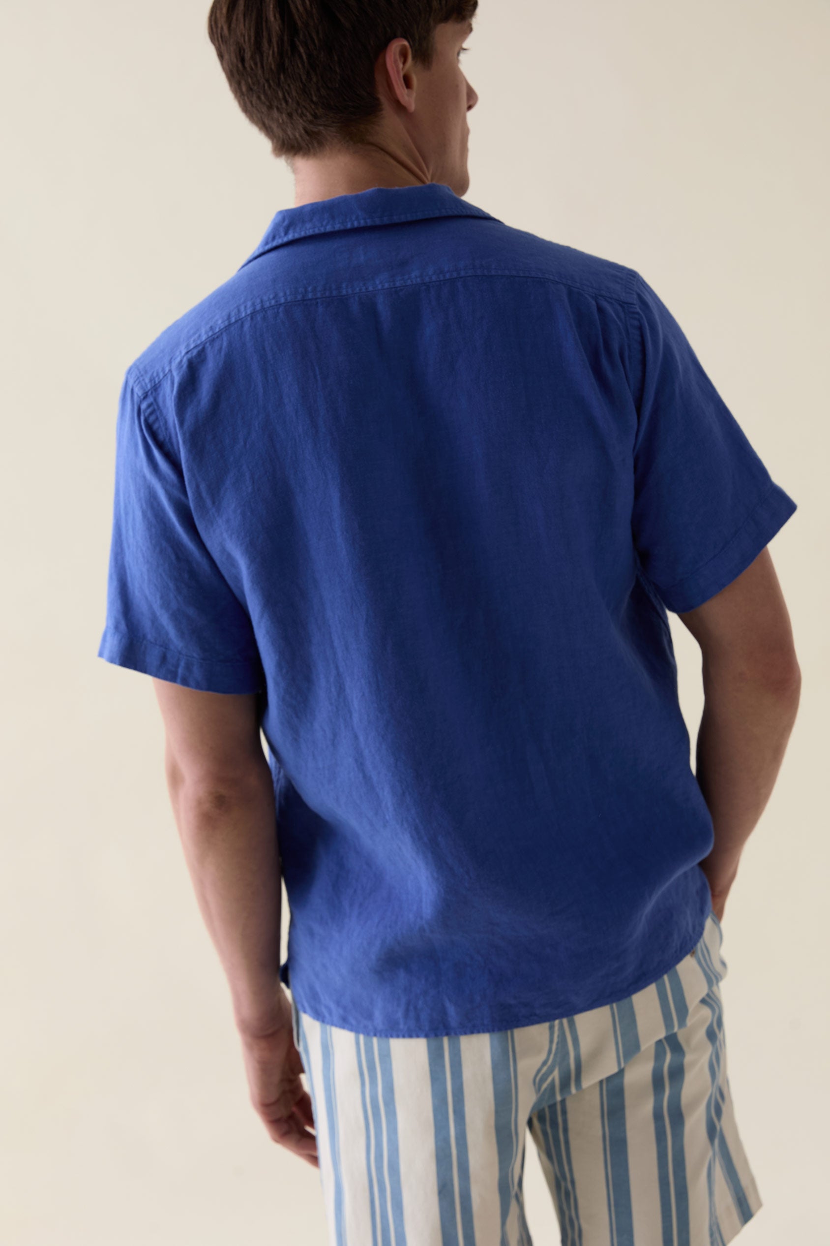 Chertsey Short Sleeve Linen Shirt