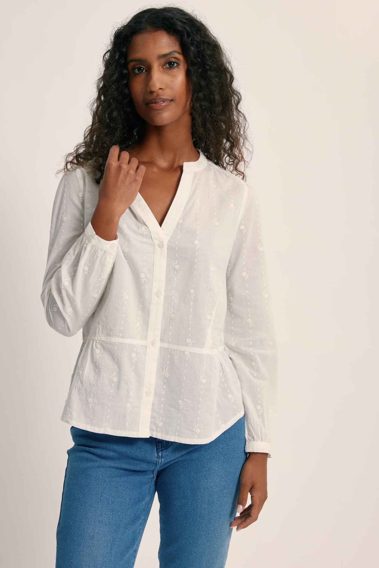 Daly Peplum Blouse
