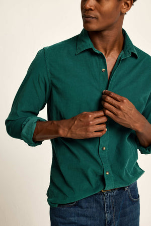 Wyck Fern Cord Shirt