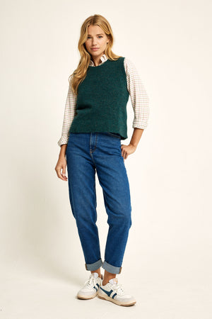 Witney Pine Knitted Vest