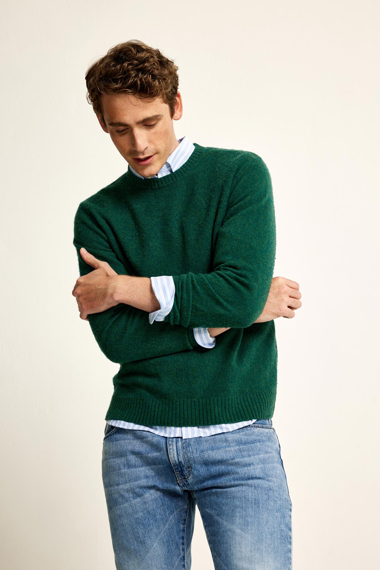 The Shaggy Emerald Jumper