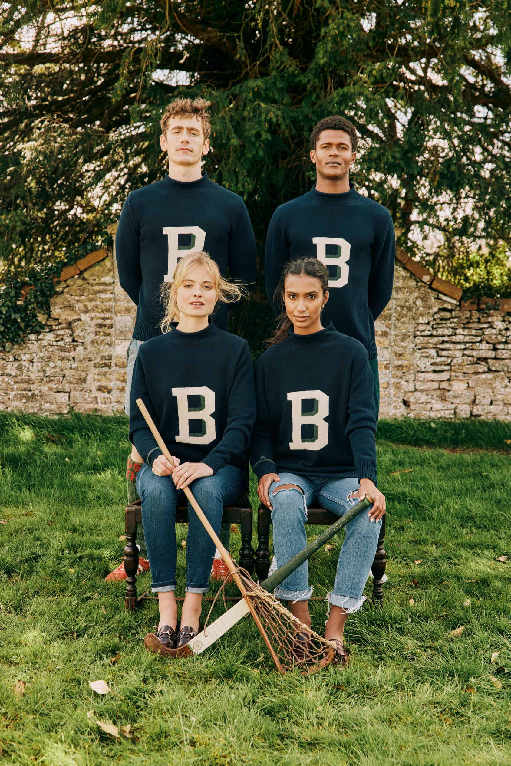 The Heritage B Knitted Jumper