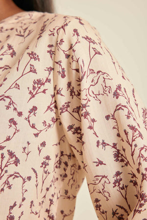 Iverna Printed Blouse