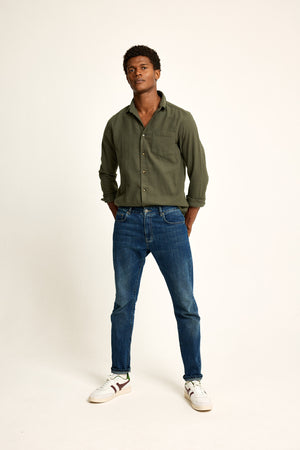 Brushford Khaki Twill Shirt