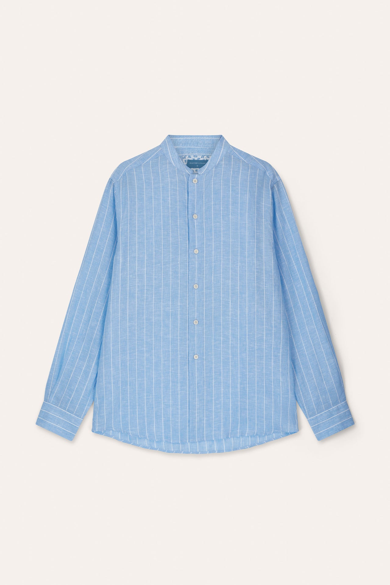 Lawley Nehru Linen Shirt