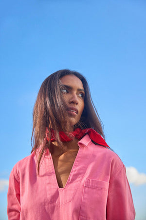 Mayfield Rose Herringbone Deck Shirt