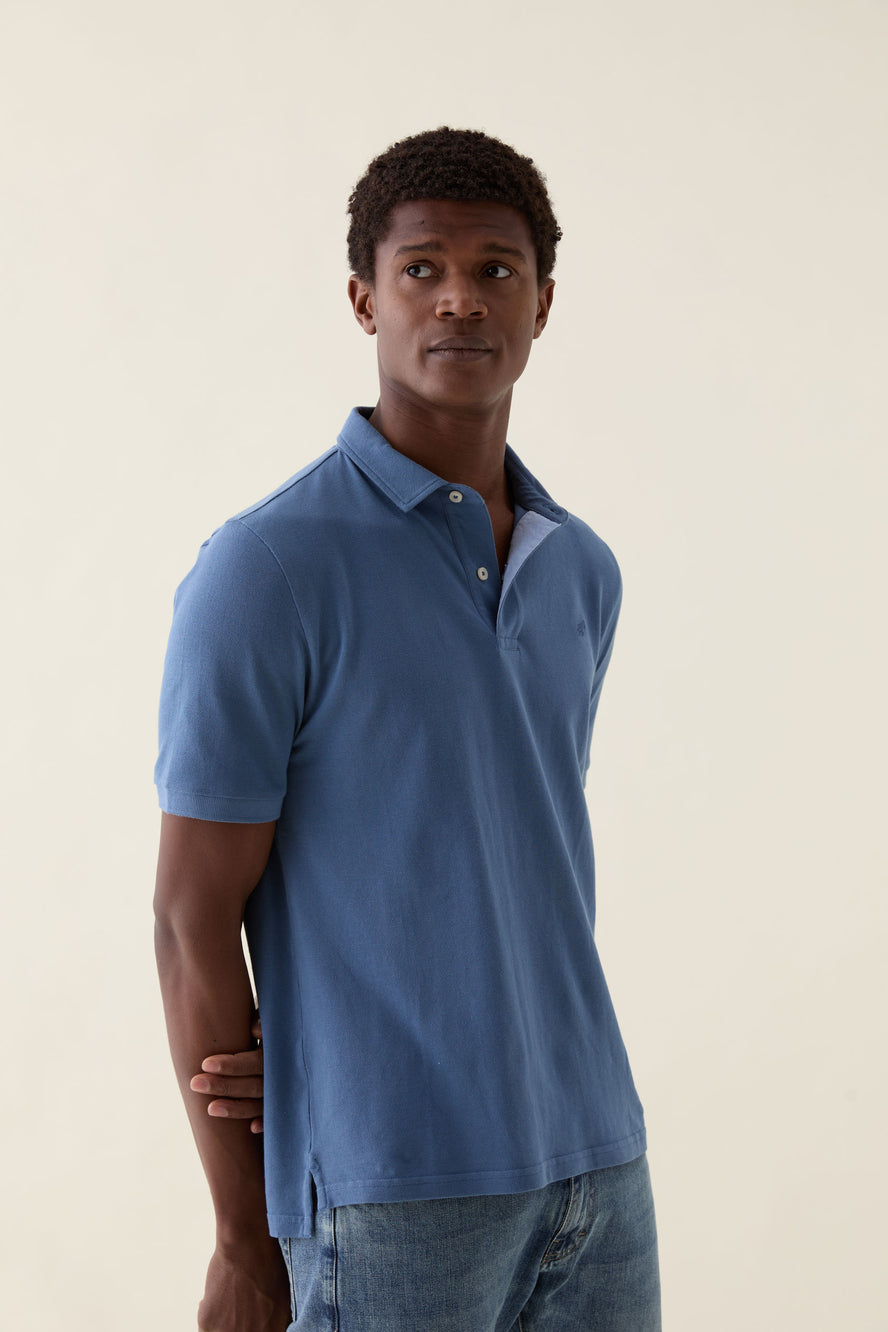 Morley Steel Blue Polo