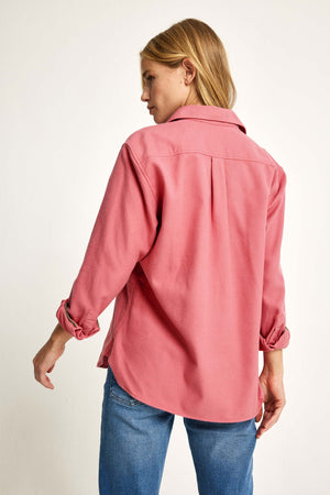 Bibury Dusty Rose Flannel Shirt